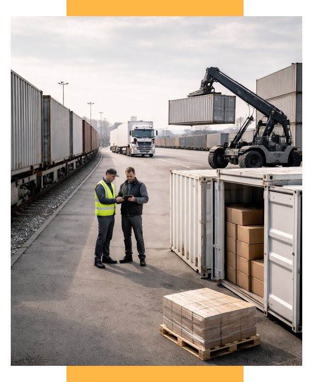 Международные мультимодальные перевозки от 46530 р. | СетСервис-Рск