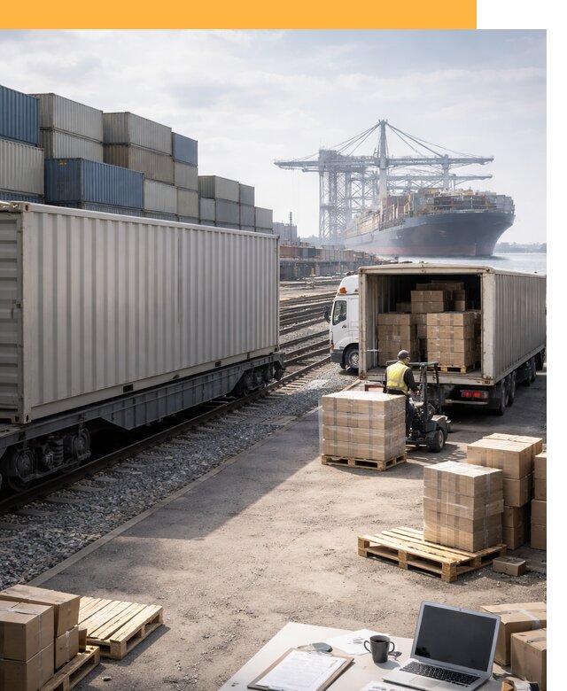 Мультимодальные перевозки грузов по миру от 46530 руб