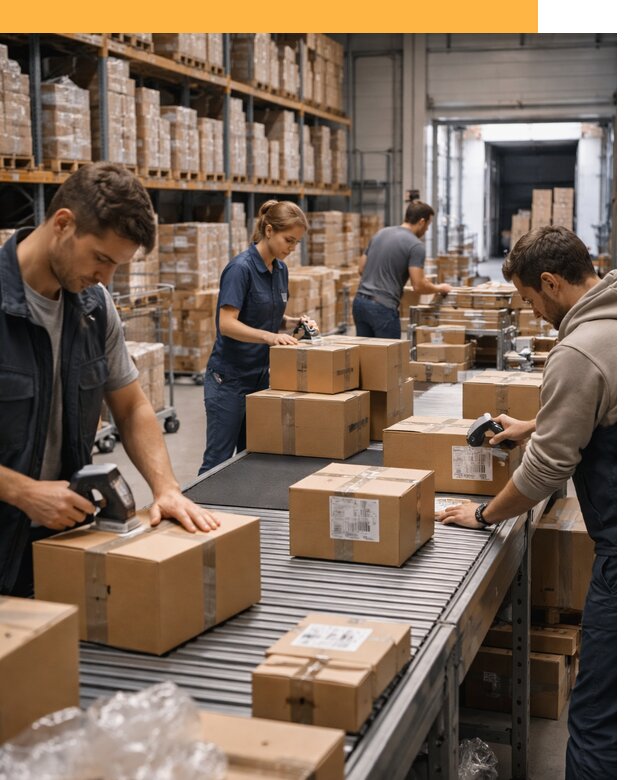 Доставка товаров для маркетплейсов от двери до склада от 7755