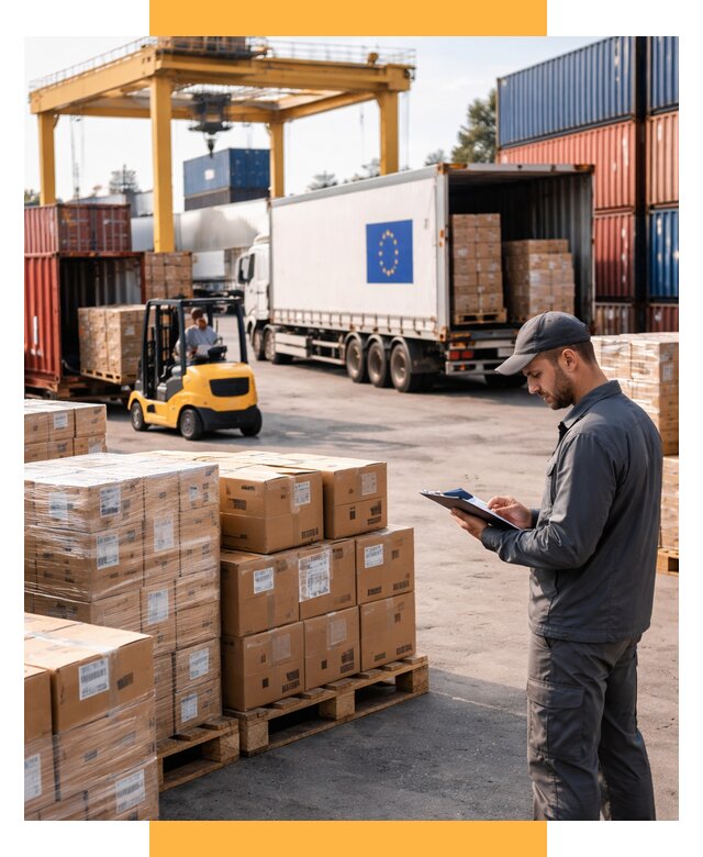 Доставка грузов из Европы от 12408 р., логистика СетСервис-Рск