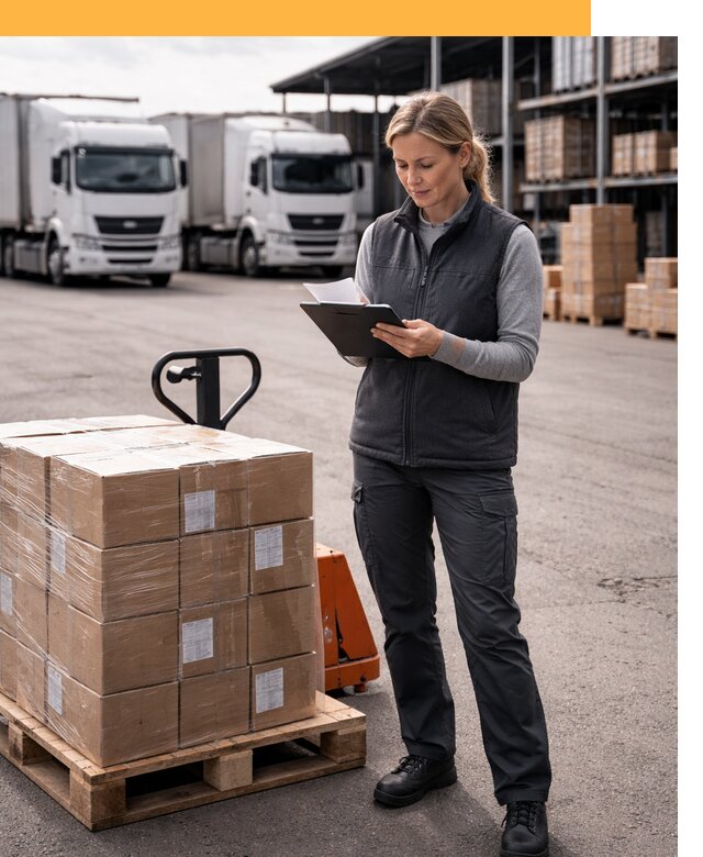 Доставка грузов из Европы к дверям клиента от 12408 руб