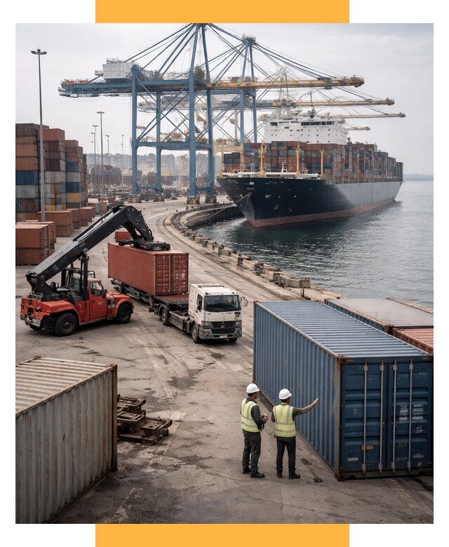 Морские перевозки из Европы от 62040 р. за контейнер | СетСервис-Рск