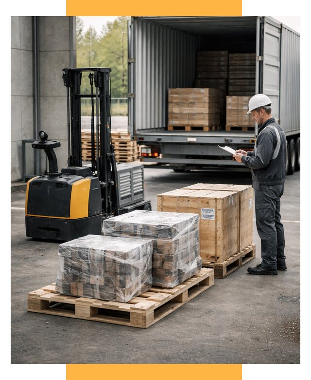 Доставка оборудования из Европы под ключ от 46530 р. | СетСервис-Рск