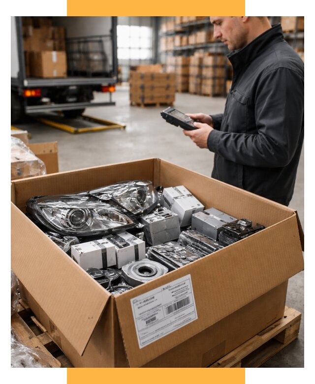 Доставка автозапчастей из Европы под ключ от 12925 р. | СетСервис-Рск