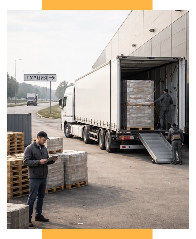 Автоперевозки и доставка фурой из Турции от 124080 р. | СетСервис-Рск