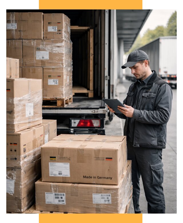 Доставка грузов из Германии от 46530 р. быстро - СетСервис-Рск