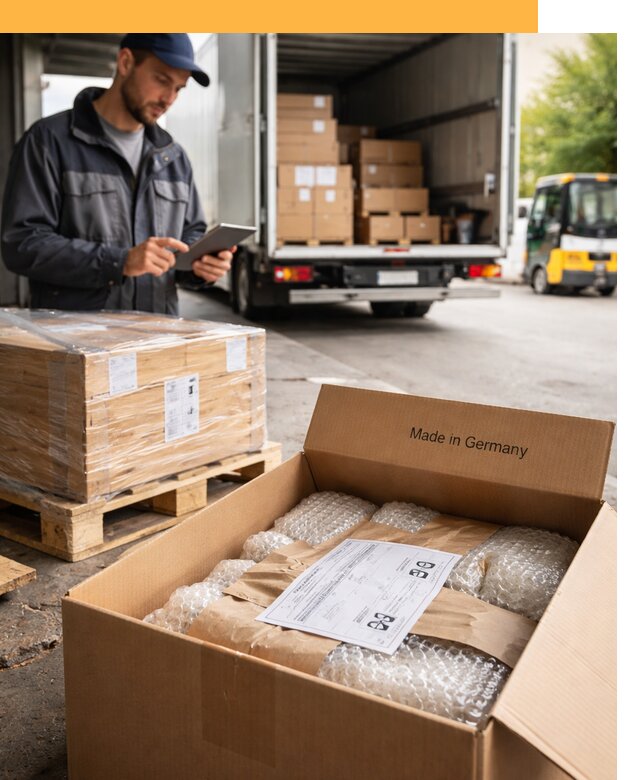 Доставка грузов из Германии от 46530 руб с таможенным оформлением