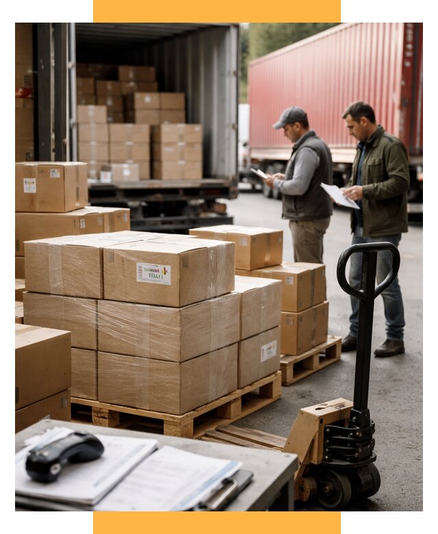 Доставка грузов из Италии в Россию от 18612 р. СетСервис-Рск