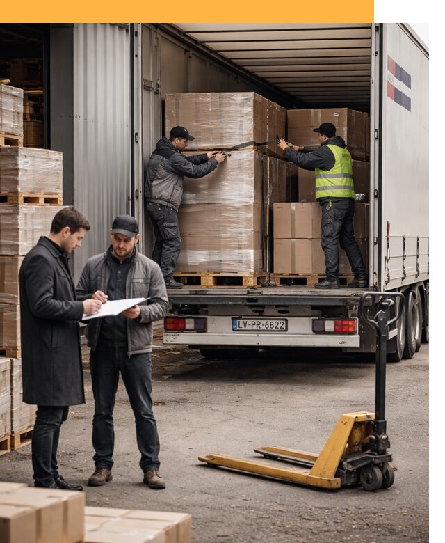 Автоперевозки из Латвии — международная доставка от 77550