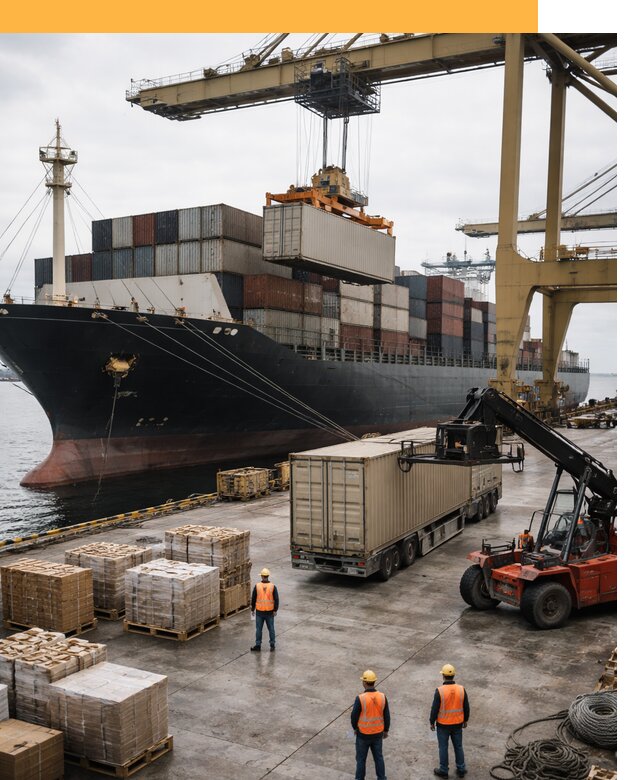 Морские перевозки из Индии: доставка FCL/LCL, таможня от 124080