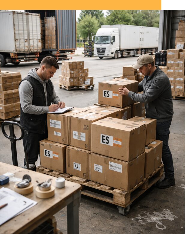 Доставка грузов в Испанию автотранспортом от 36190 руб