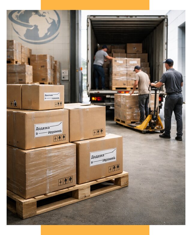 Доставка грузов в Израиль и экспорт от 46530 р. СетСервис-Рск