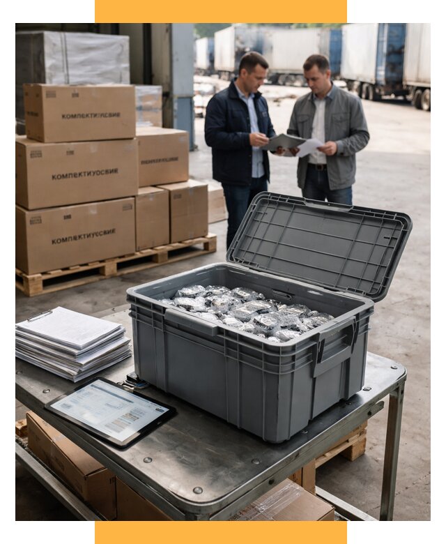 Перевозка комплектующих из Китая от 6721 р. | СетСервис-Рск