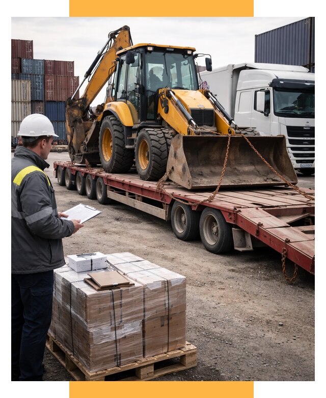 Международная перевозка спецтехники от 46530 р., СетСервис-Рск