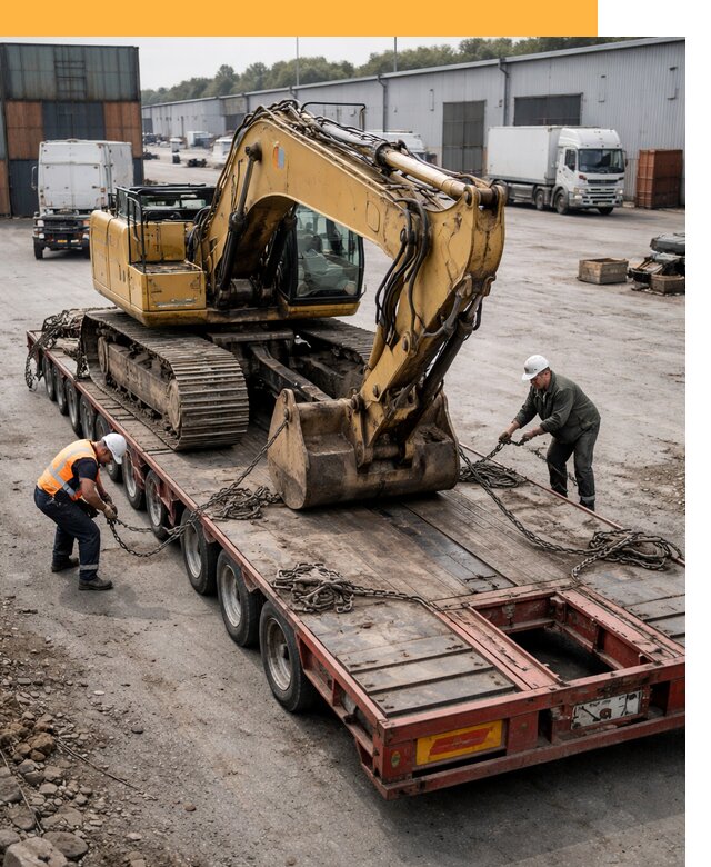 Перевозка спецтехники по России и миру от 46530 руб