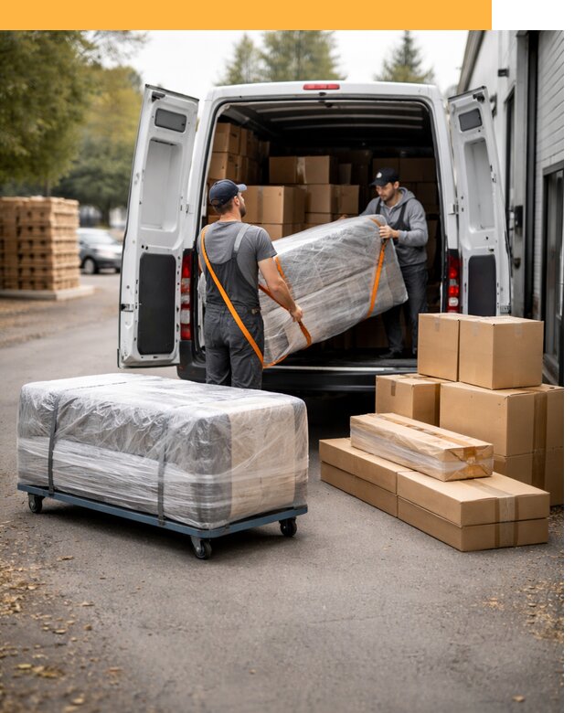 Перевозка мебели по России и за рубеж с таможней от 7755