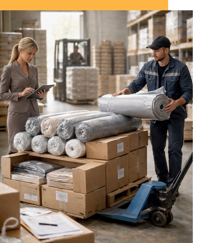 Перевозка текстиля по миру от 15510 руб. с таможней и страхованием