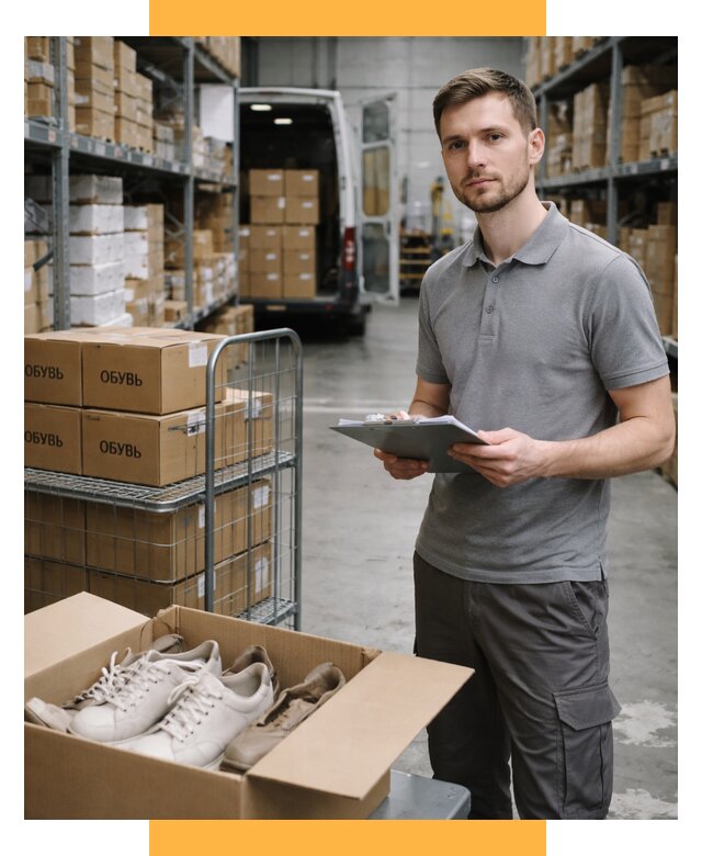 Доставка обуви из Китая и Турции от 4653 р. СетСервис-Рск