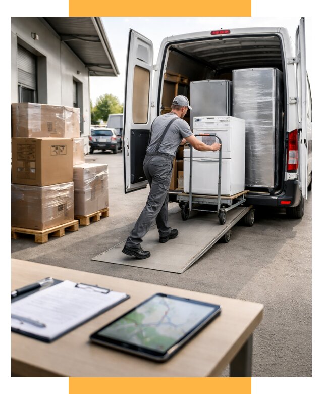 Перевозка бытовой техники от 6721 р. - логистика СетСервис-Рск