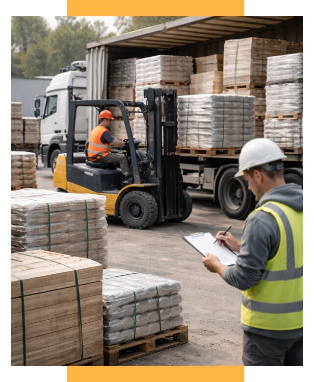 Перевозка строительных материалов от 5687 р. | СетСервис-Рск