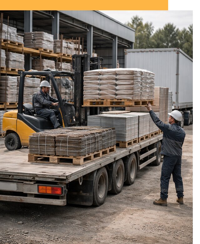 Перевозка строительных материалов по миру от 5687 руб