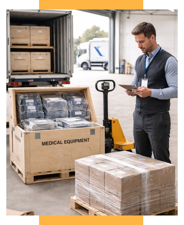 Перевозка медицинского оборудования от 15510 р. в СетСервис-Рск