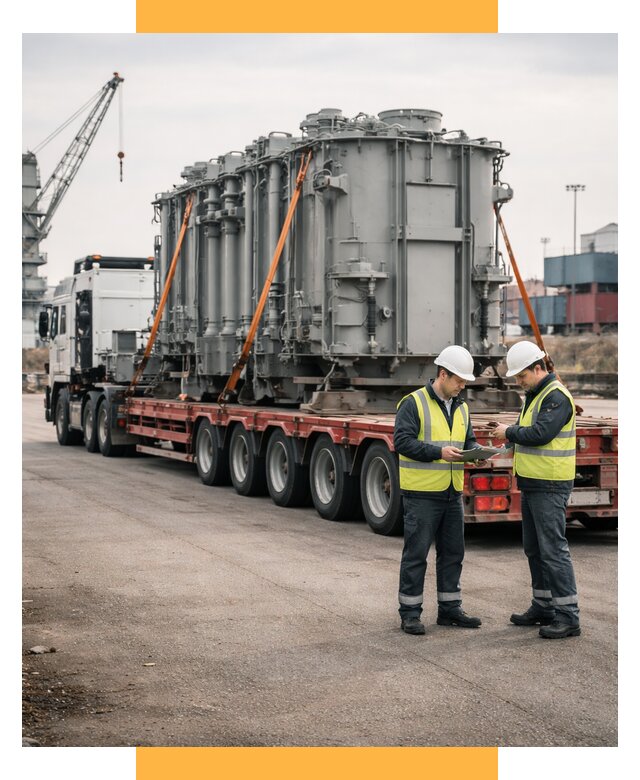 Перевозка негабаритных грузов под ключ от 124080 р., СетСервис-Рск