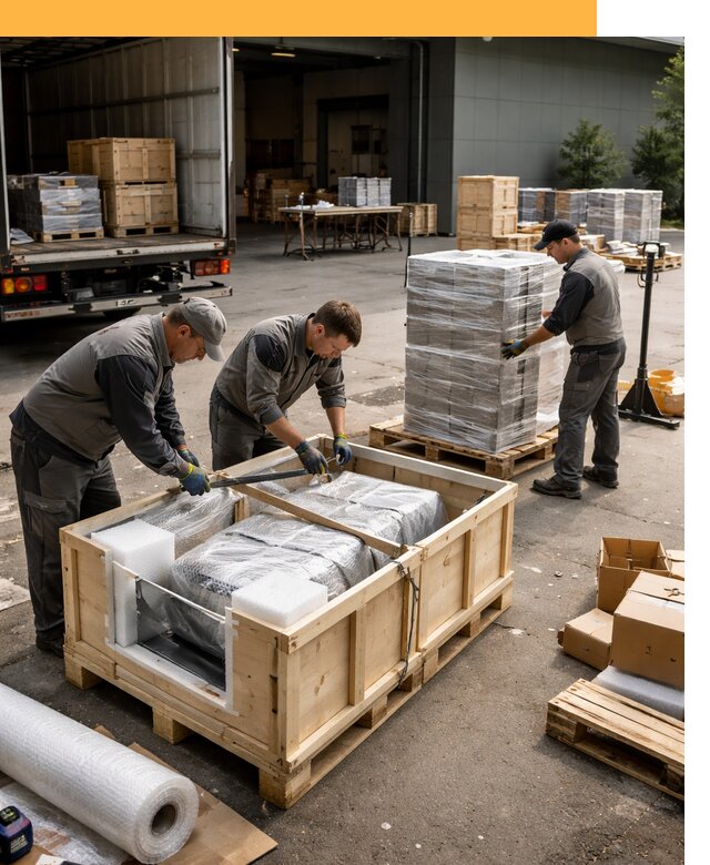 Перевозка выставочных грузов по миру от 25850 руб за м2 с таможней