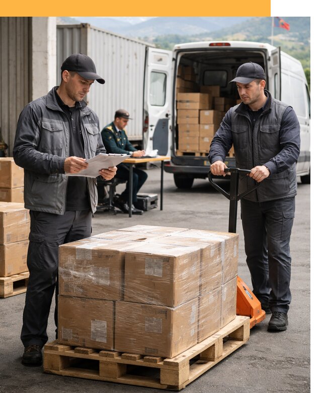 Доставка грузов через Армению, быстрая таможенная очистка от 25850