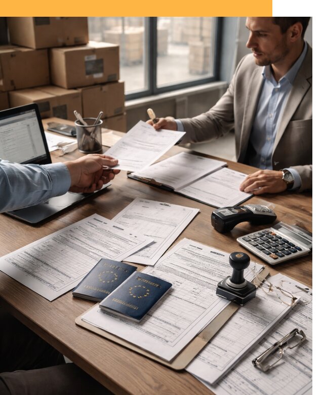 Таможенное оформление грузов из Европы от 8789 руб