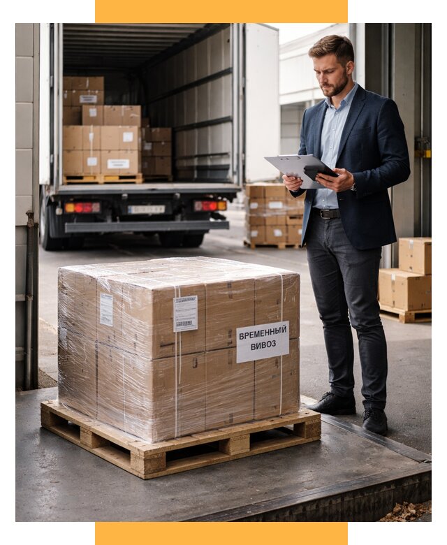 Временный вывоз товаров под ключ от 8272 р. | СетСервис-Рск