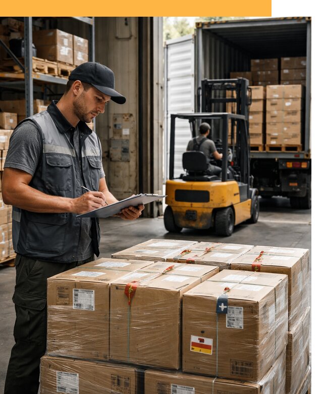 Реэкспорт товаров с таможенным оформлением и доставкой от 12408