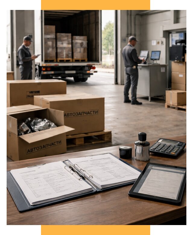 Таможенное оформление автозапчастей под ключ от 8789 р., СетСервис-Рск