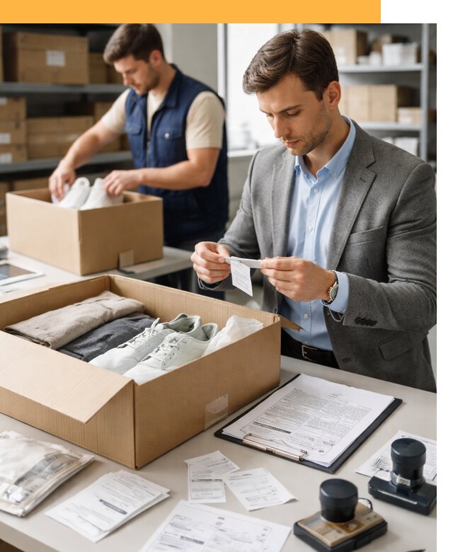 Таможенное оформление одежды и обуви по выгодной цене от 6721 руб