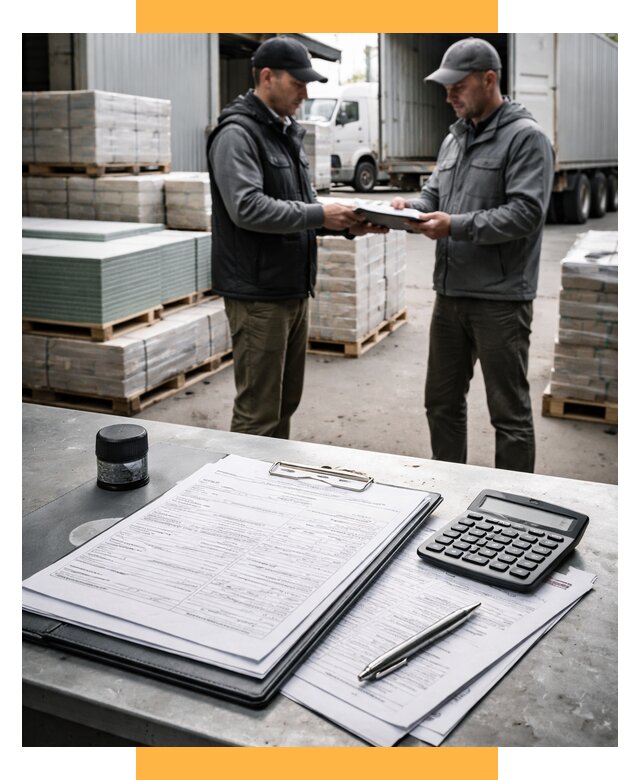 Таможенное оформление стройматериалов от 8789 р. | СетСервис-Рск