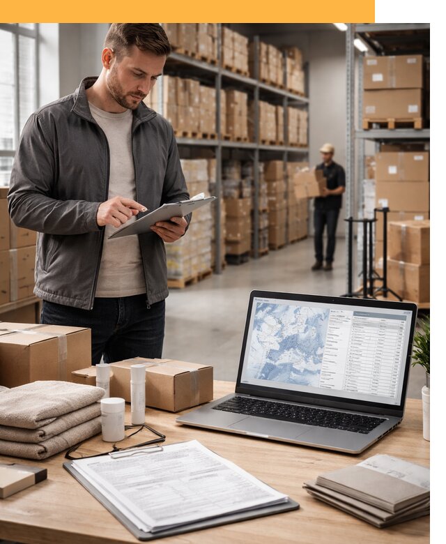 Закупка товаров в Европе под ключ: доставка, таможня от 7755 руб