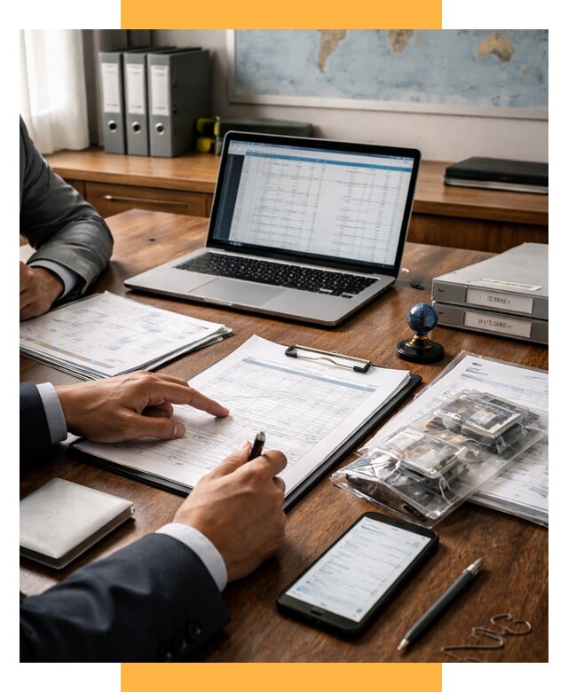 Проверка поставщика за рубежом от 8789 р. | СетСервис-Рск аудит