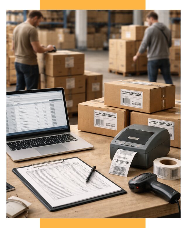 Маркировка импортных товаров от 4653 р. под ключ, СетСервис-Рск